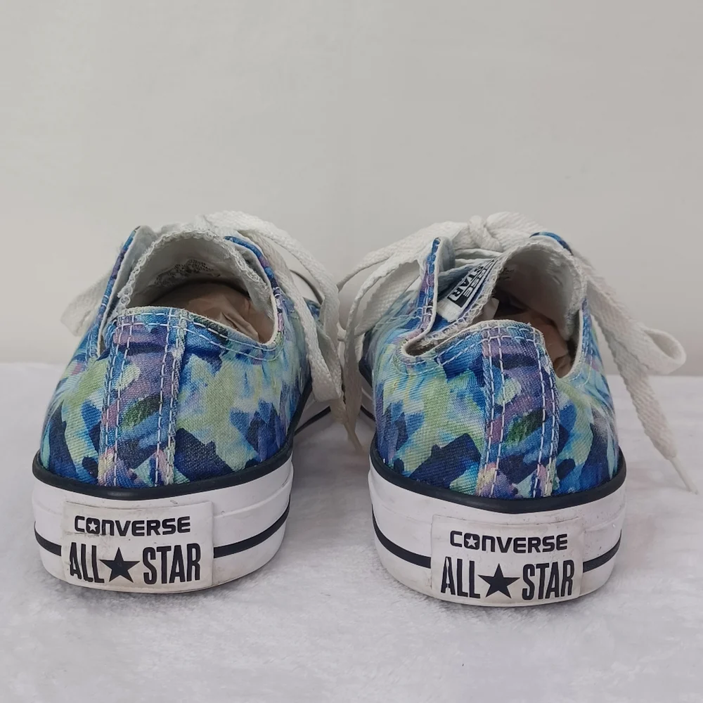 Converse All Stars Printed Canvas Sneakers - Picture 4 of 7